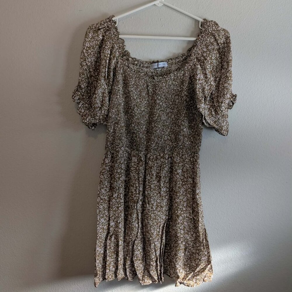 *3/$25* Women's Miss Sparkling Floral Print Mini Dress - Size XL